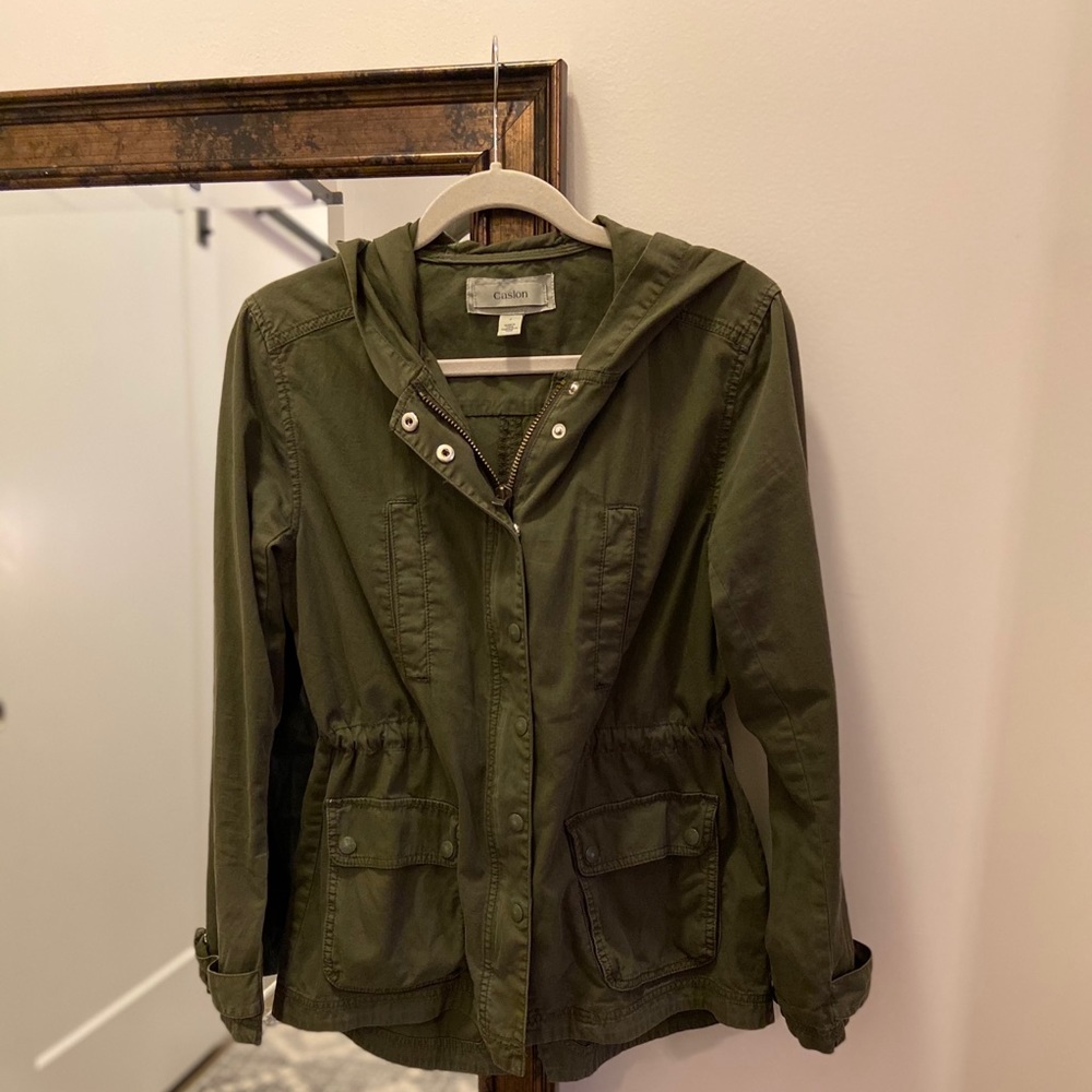 Caslon Hooded Utility Jacket from Nordstrom
